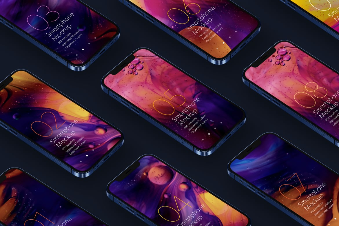 图片[2]-iPhone 12 Pro Mockup Set（312168）-技能树